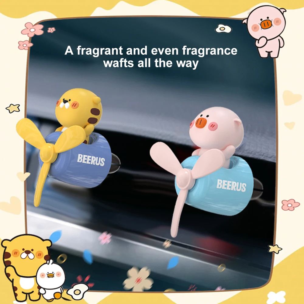 Perfume Fragrance Outlet - ロータリープロペラ付きの車の芳香剤,空気の香水,フレグランスディフューザー,自動車のアクセサリー,猫と犬,パイロット,新しい