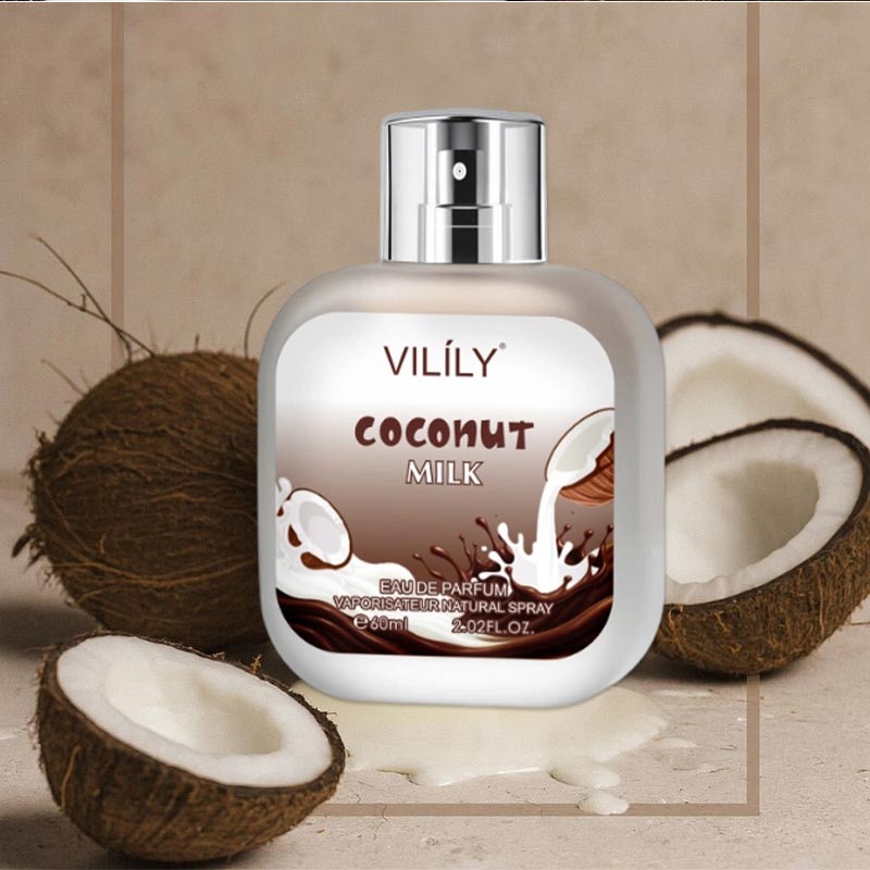 Perfume Fragrance Notes - 60 ミリリットルチョコレートカプチーノオードパルフロム女性のための長期的な香りブランドココナッツコーヒー高級ウッディナチュラルパルファムスプレー