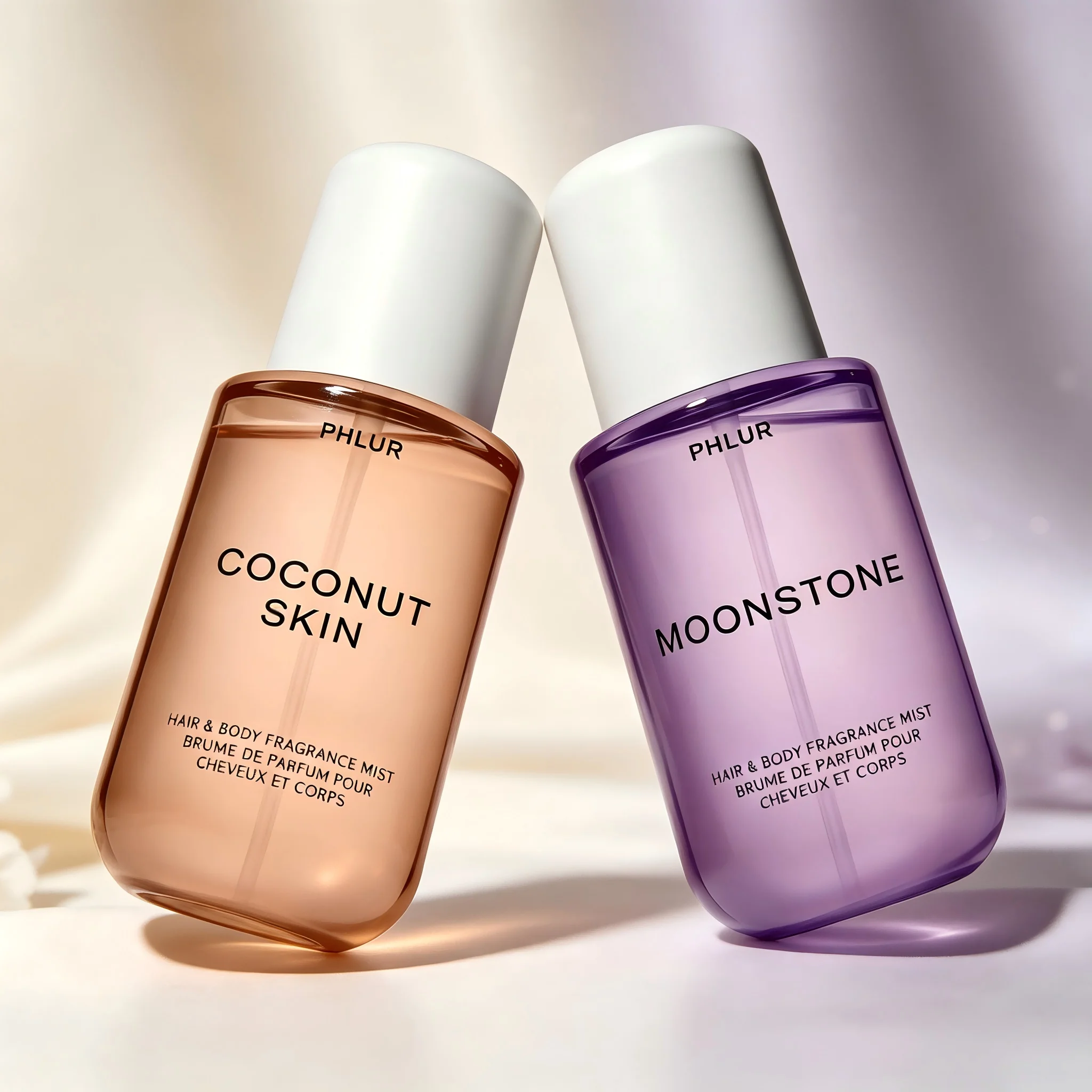 Perfume Fragrances - PHLUR ココナッツスキン＆ムーンストーン ヘア＆ボディフレグランスミストセット、2個入り 各8 fl oz