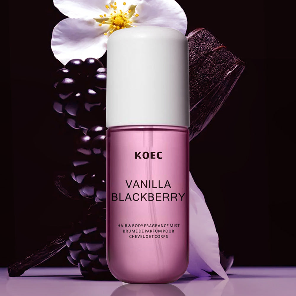 Perfume Fragrance Notes - 50ml KOEC バニラブラックベリー フレグランスミスト 香水 保湿