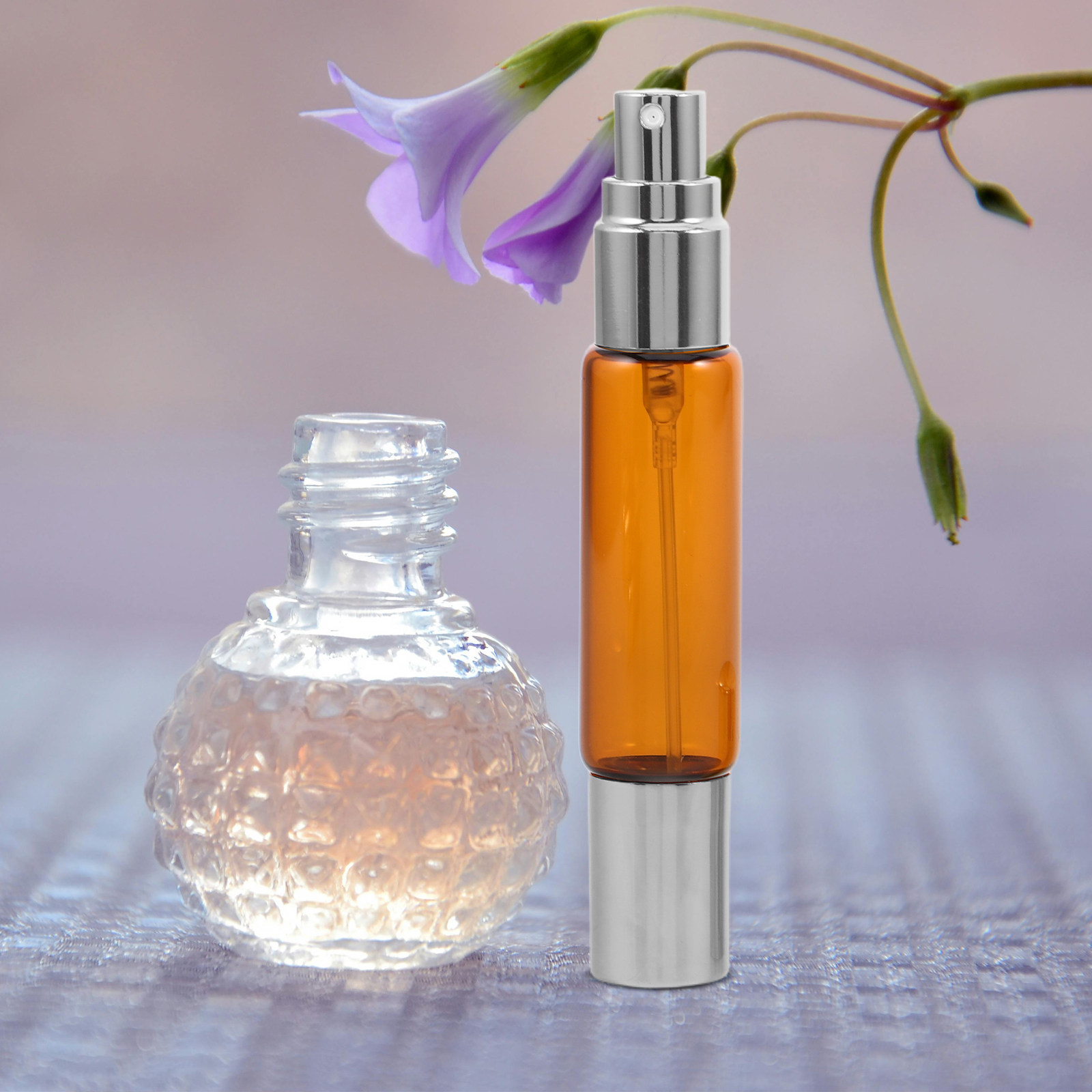 エッセンシャルオイル詰め替えボトル 10ml 防漏クリアガラ - Perfume Fragrance Bottle のレビューと価格