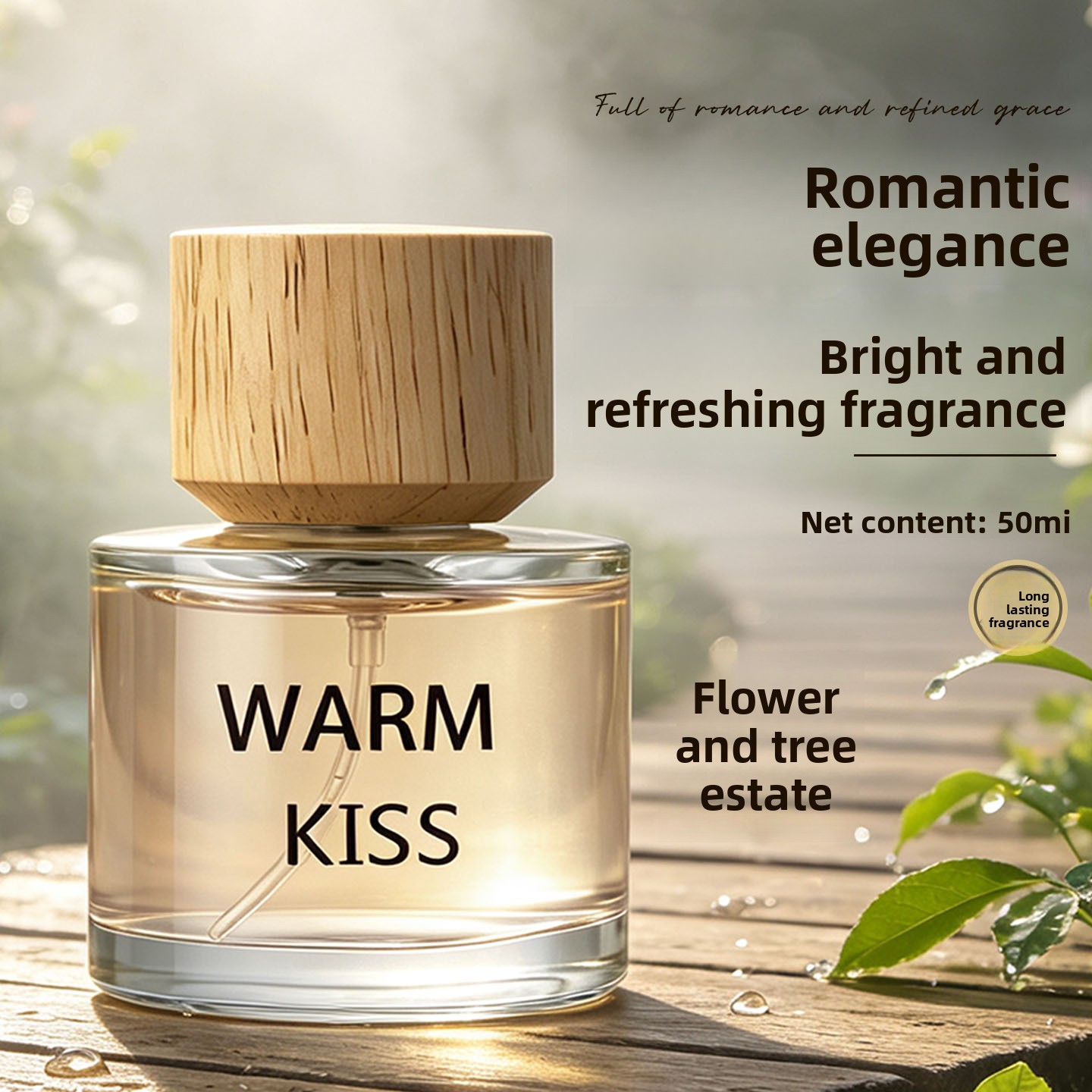 ウォームキス 女性用オードパルファム 木製キャップデザイン  - Perfume Fragrance Notes のレビューと価格