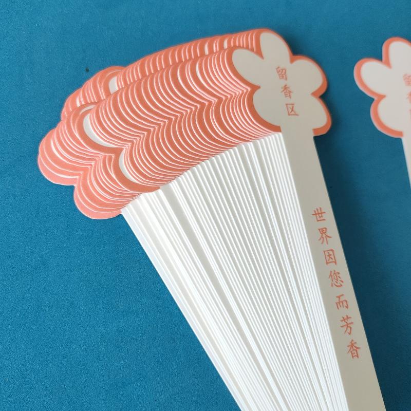 10 枚の花の形をした香水テストストリップ、空白の書き込みエ - Perfume Fragrance Test のレビューと価格