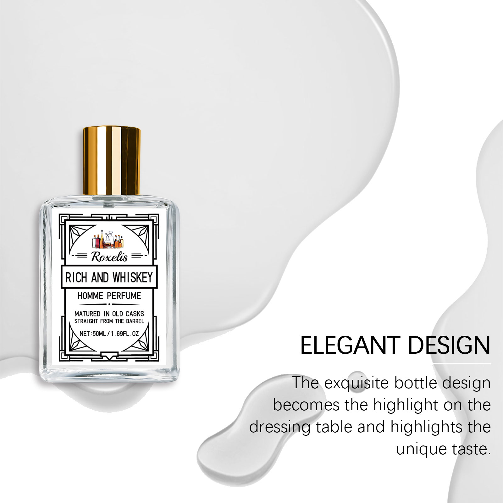 ロクセリス 50ml チャーム ウイスキー メンズ香水 グル - Perfume Fragrance Perfume のレビューと価格